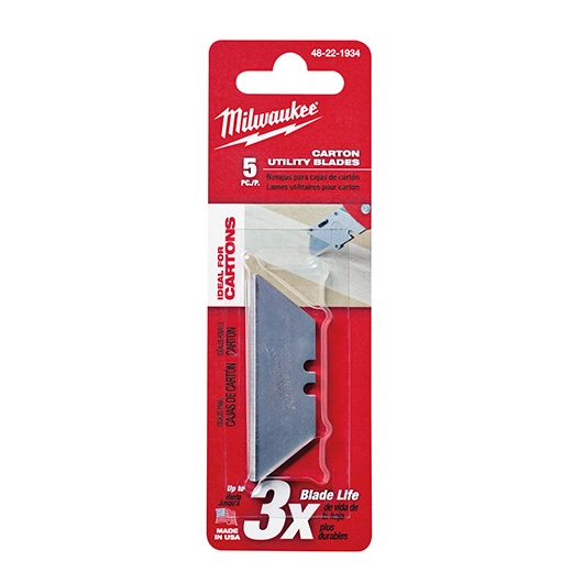 Cuchillas multipropósito para cartón - 5 piezas
