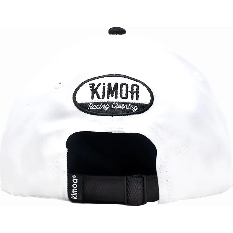 Gorra curva negra y blanca ajustable Campos Racing 1998 de Kimoa