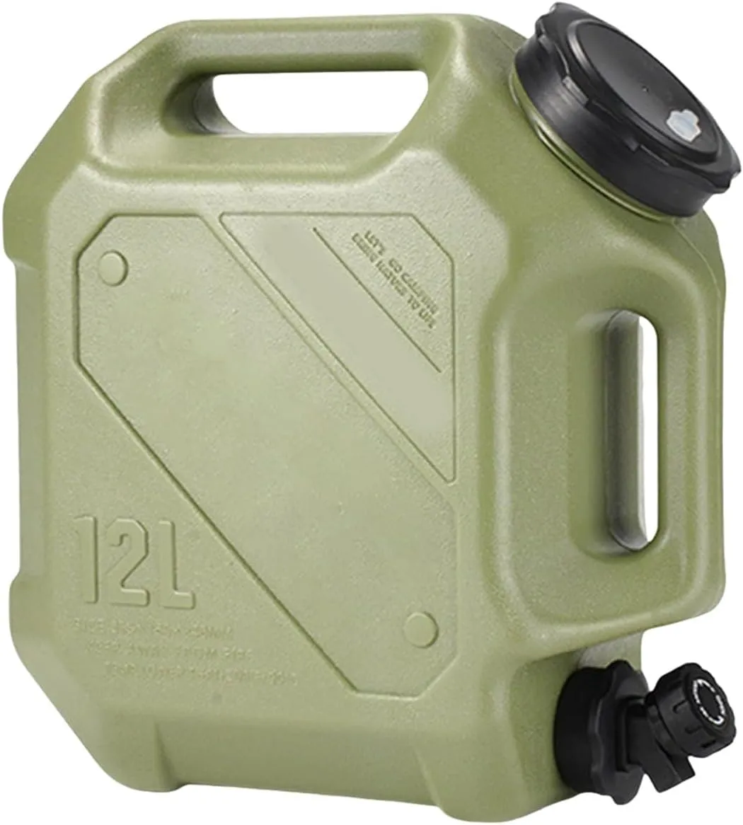 Zxfdsfdbnm Portaagua con gran capacidad con espiga durabilidad almacenamiento de agua para exterior y excursión en coche